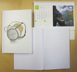 Note Book And Calendar Photo