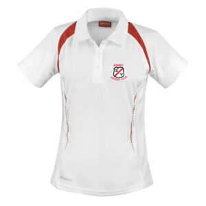 Ladies Playing Shirt White Red Front scaled