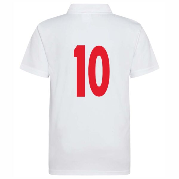 Junior Playing Shirt White Back