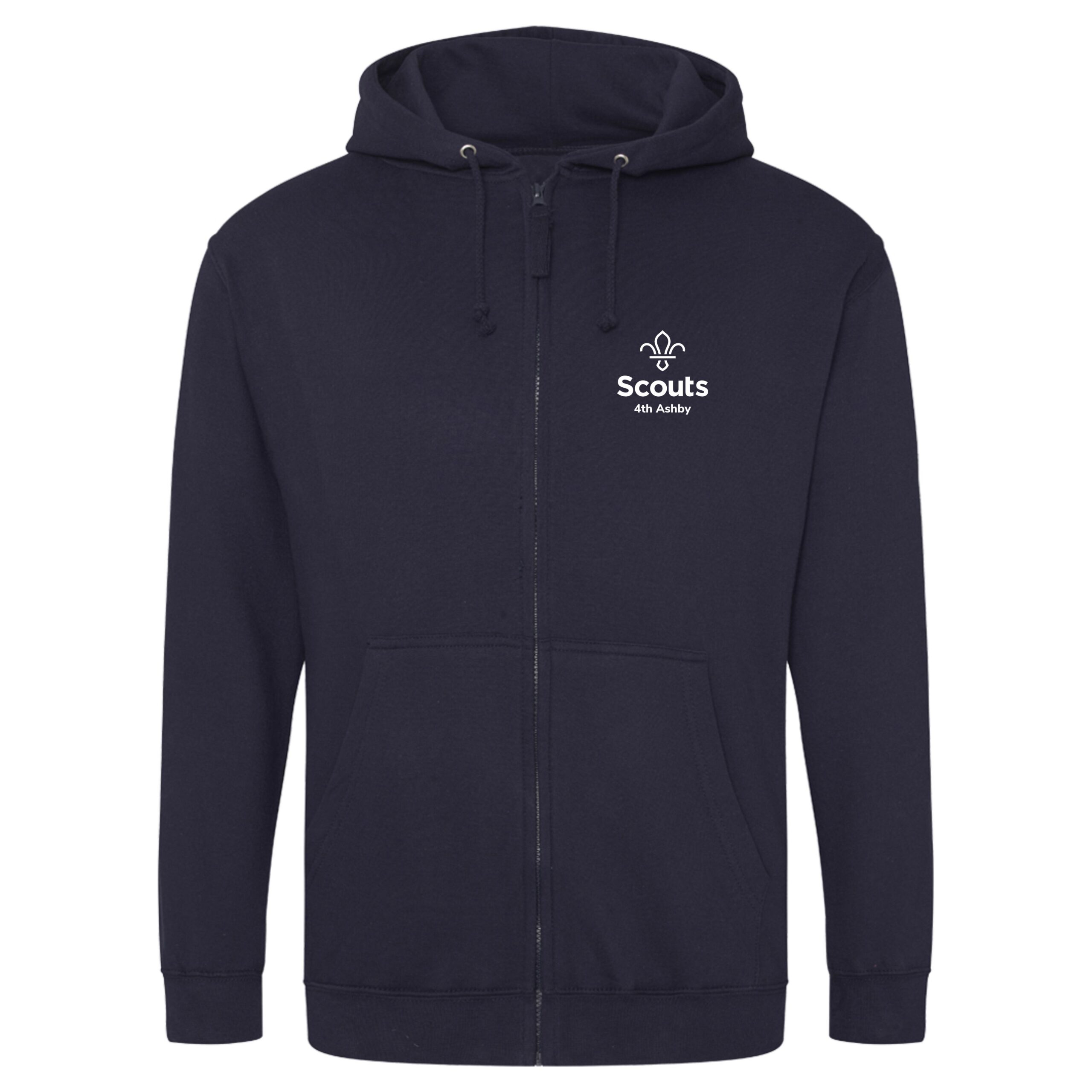 JH050 Full Zip Hoodie – Navy