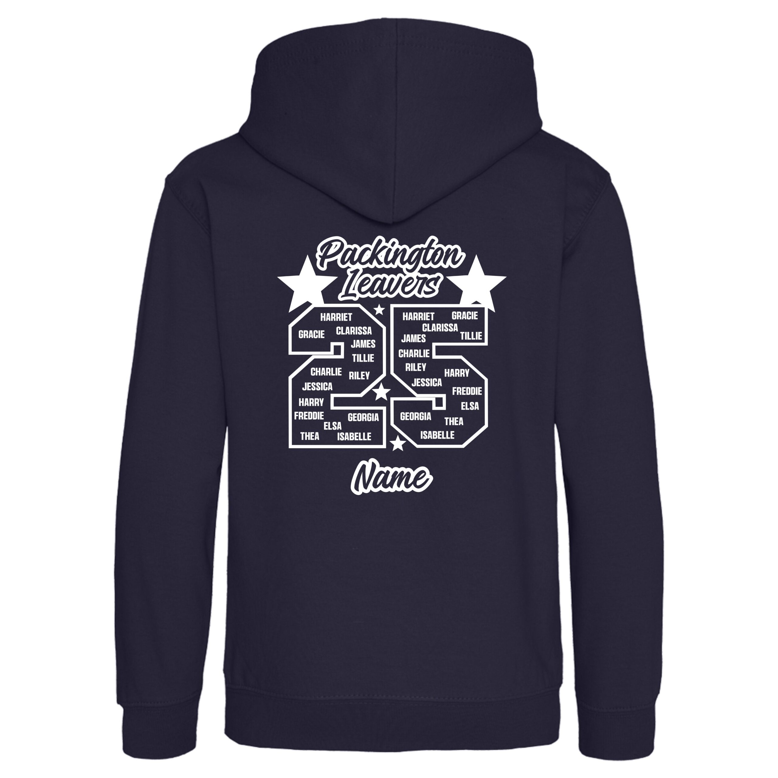 Packington 2025 Leavers Hoodie – Navy