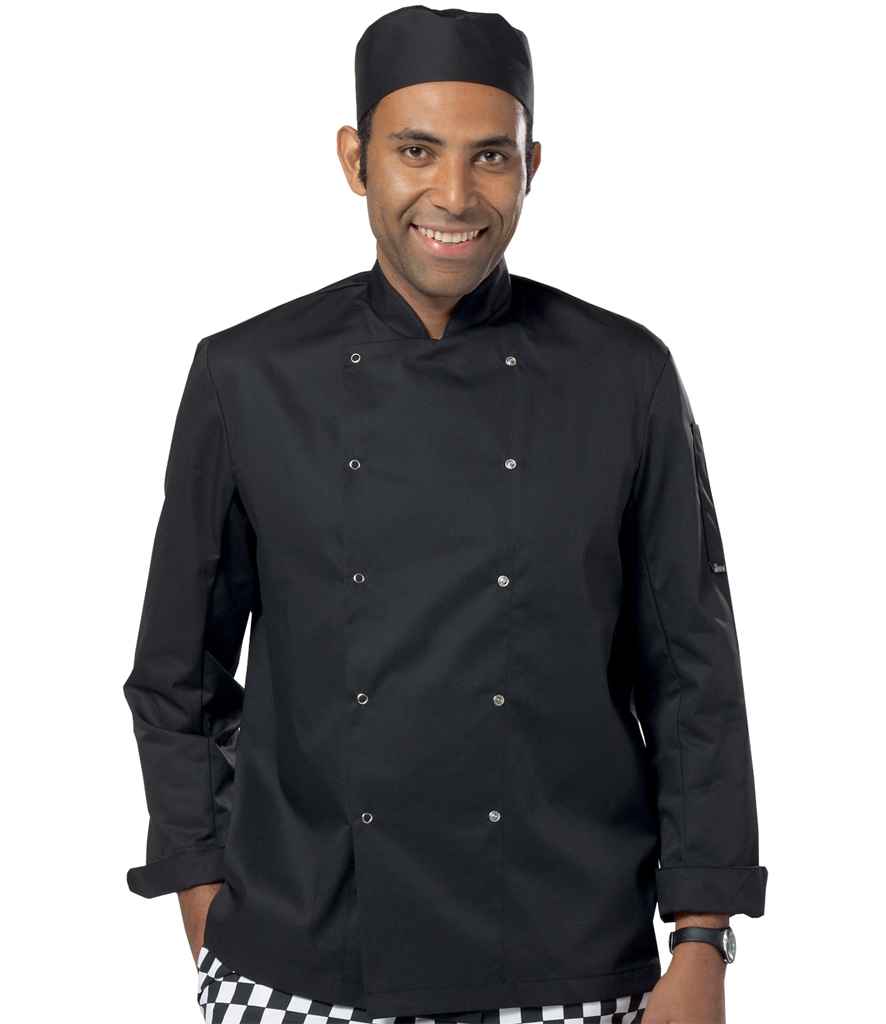 Dennys Long Sleeve Press Stud Chef’s Jacket