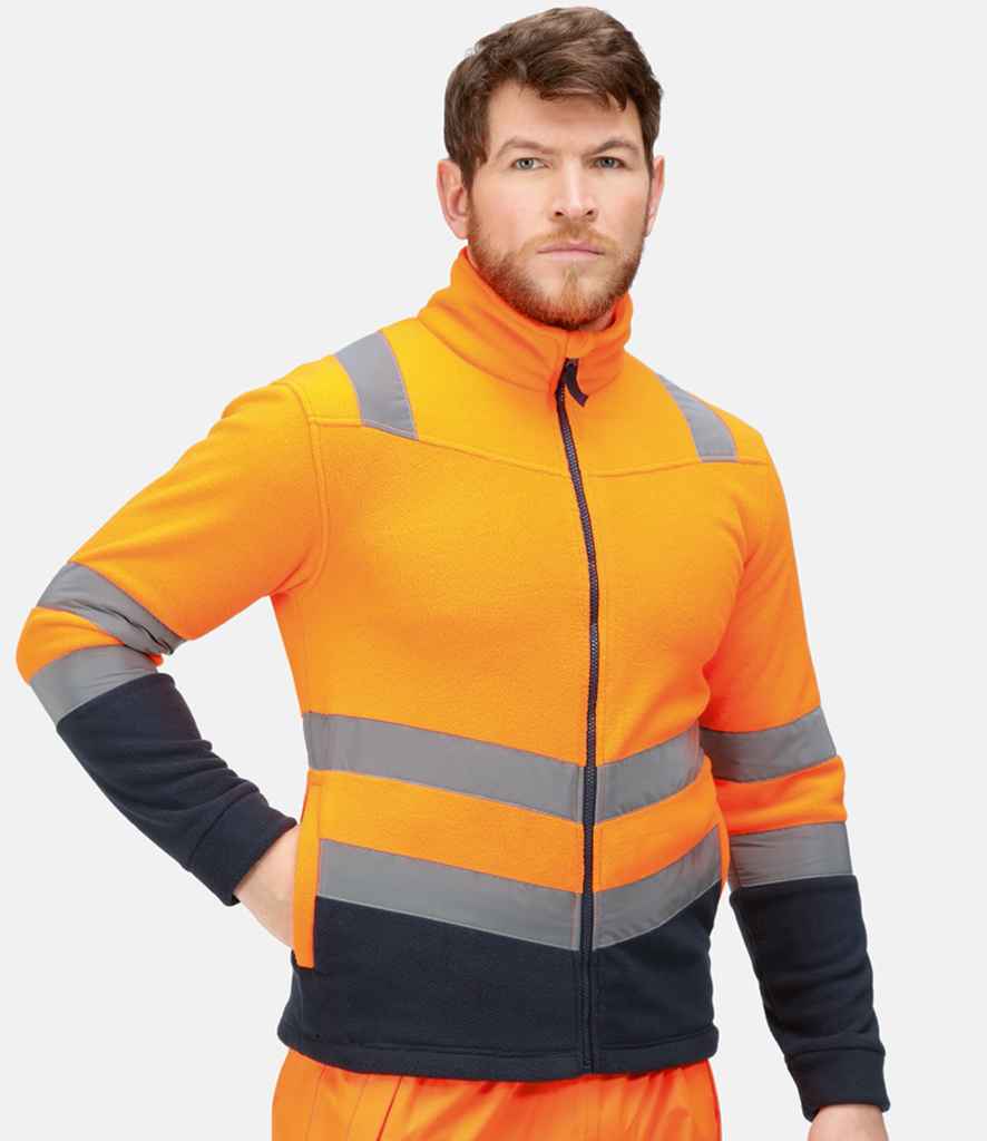 Regatta High Visibility Pro 250 Fleece Jacket