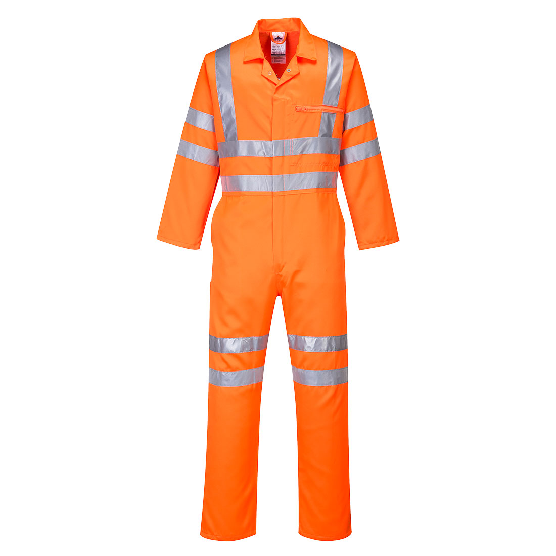 Hi-Vis Polycotton Service Coverall Orange