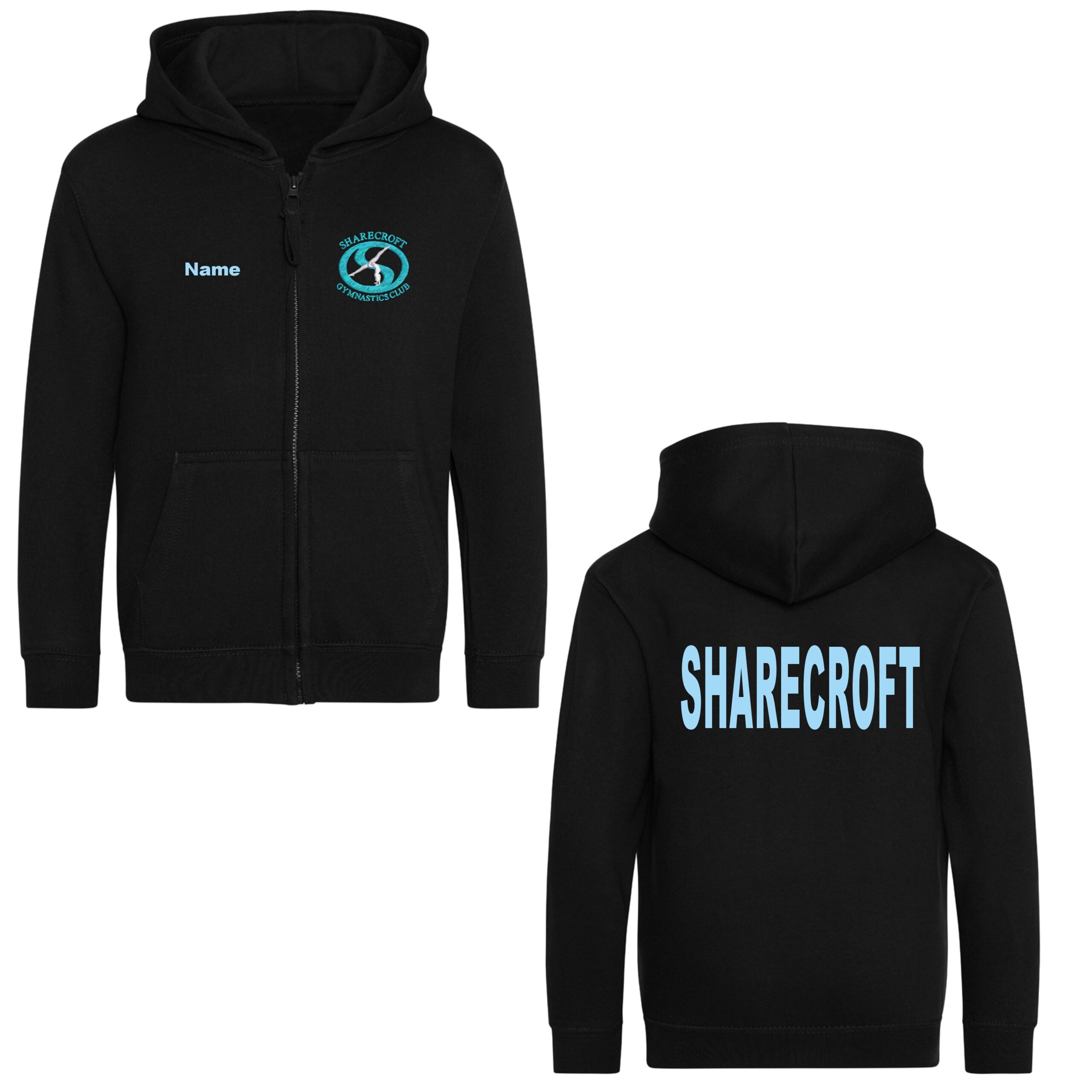 JH050B Kids Zip up Hoody